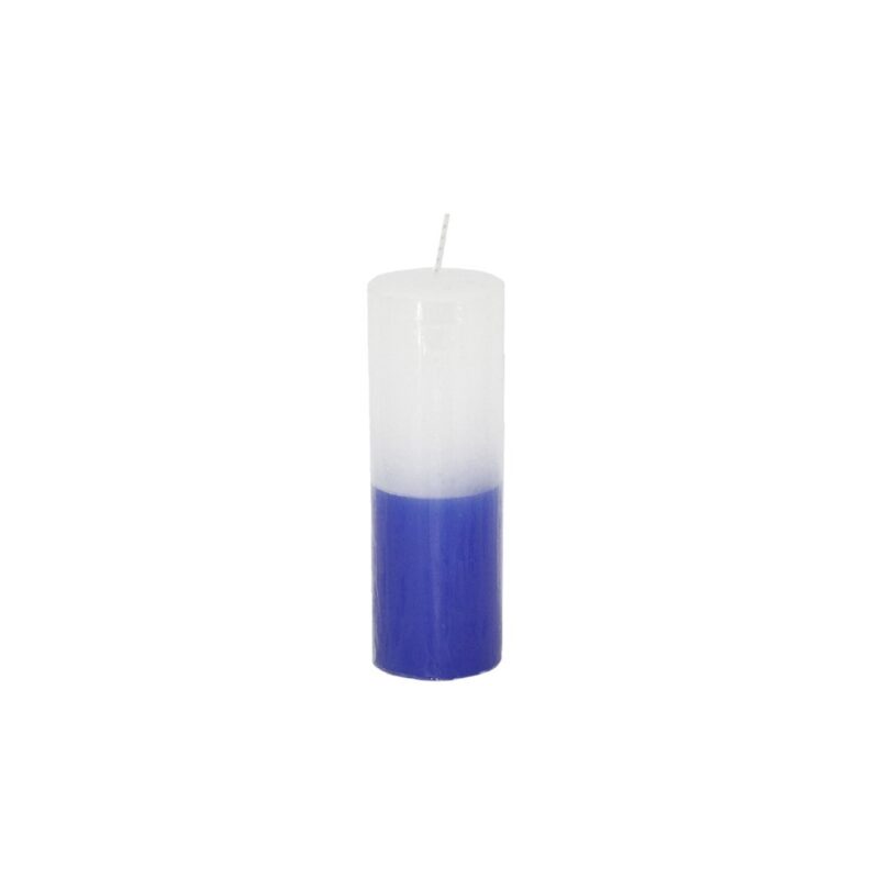 VELA 7 DIAS BRANCA-AZUL