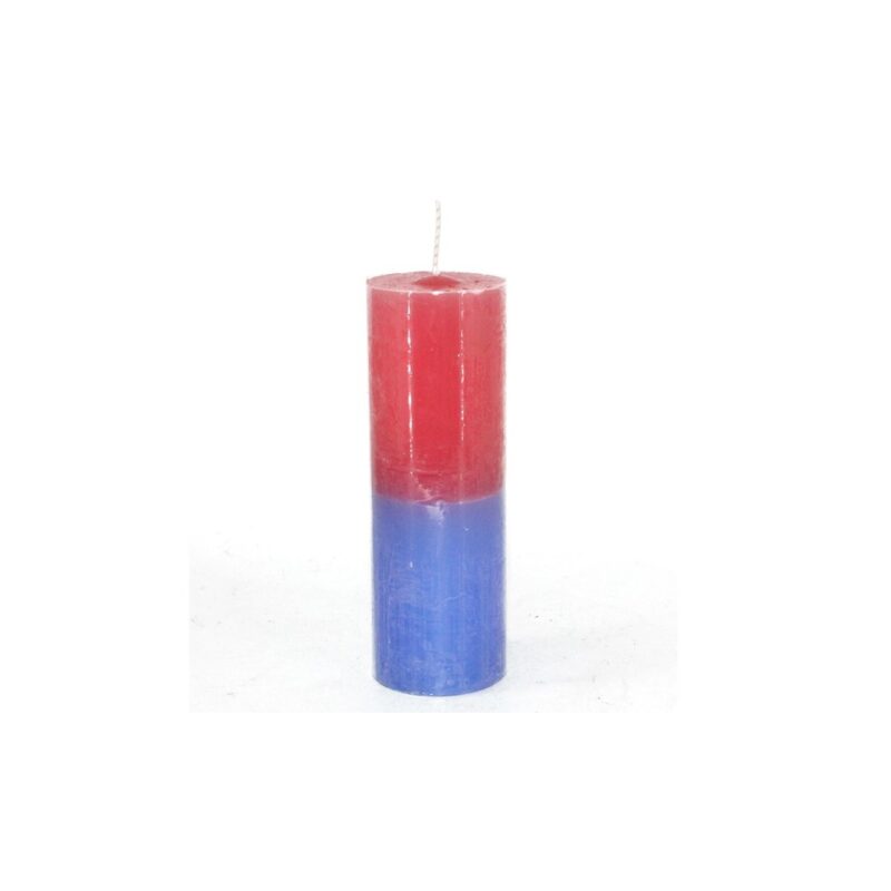 VELA 7 DIAS ROSA-AZUL