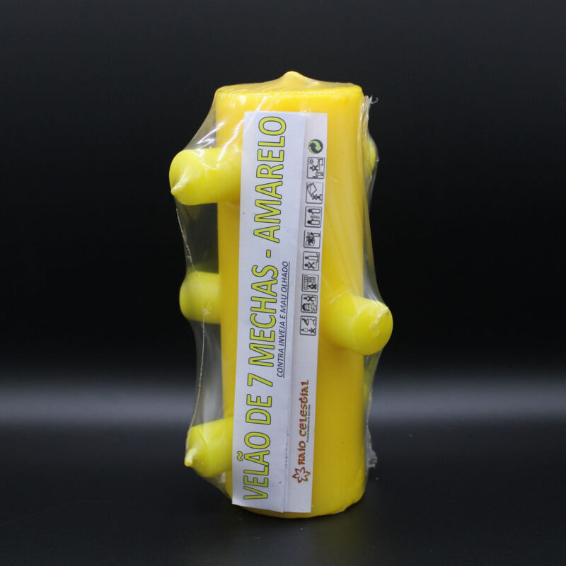 VELAO 7 MECHAS AMARELO