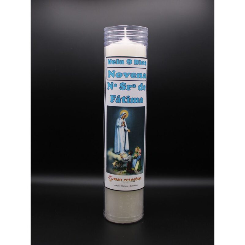 VELA 9 DIAS NOSSA SRA DE FATIMA 23X55