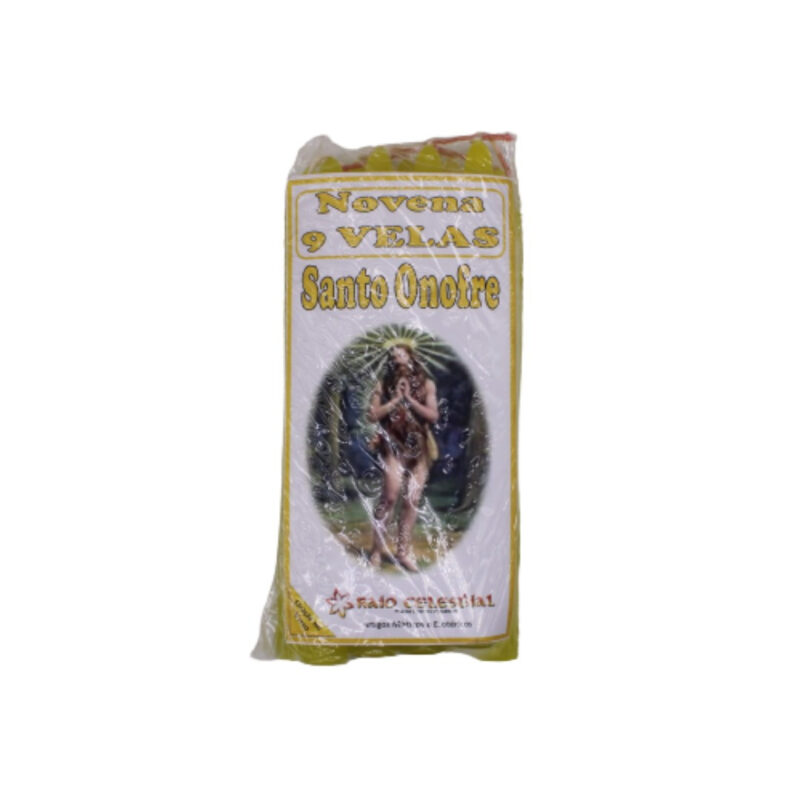 NOV. 9 VELAS SANTO ONOFRE 15X1,5CM