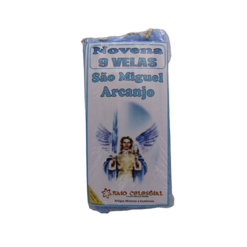 NOV. 9 VELAS SAO MIGUEL ARCANJO 15X1,5CM