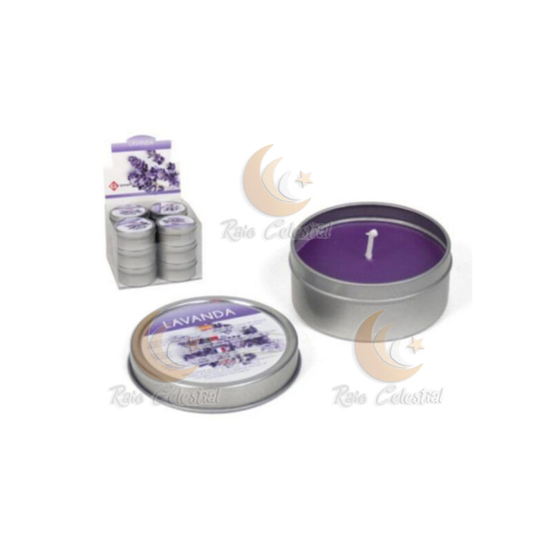 Vela Perfumada Lavanda 40gr - 12 und