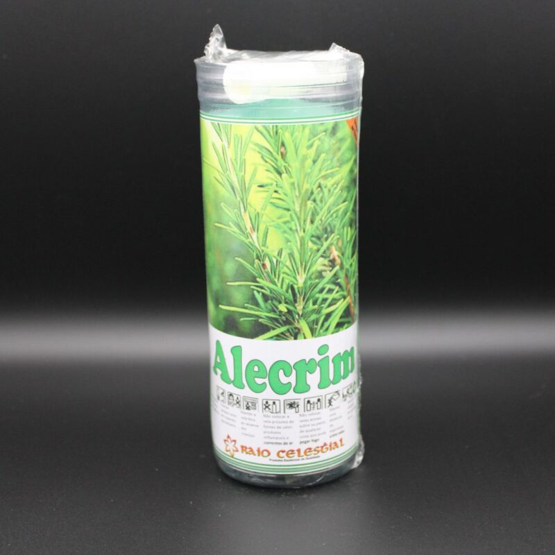 VELA COPO ALECRIM