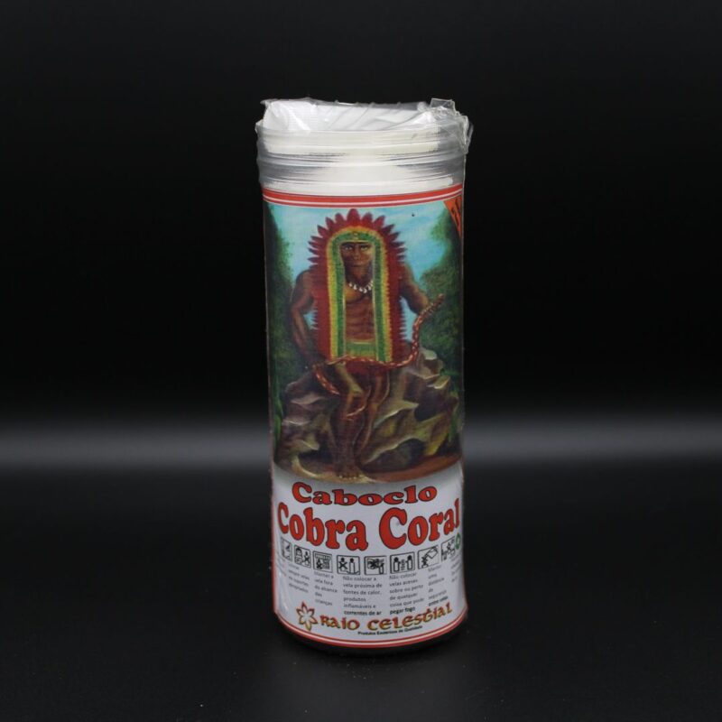 VELA COPO CABOCLO COBRA CORAL