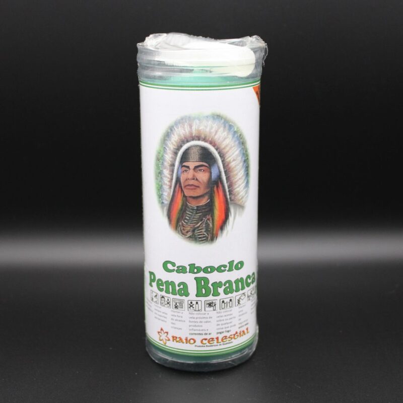 VELA COPO CABOCLO PENA BRANCA