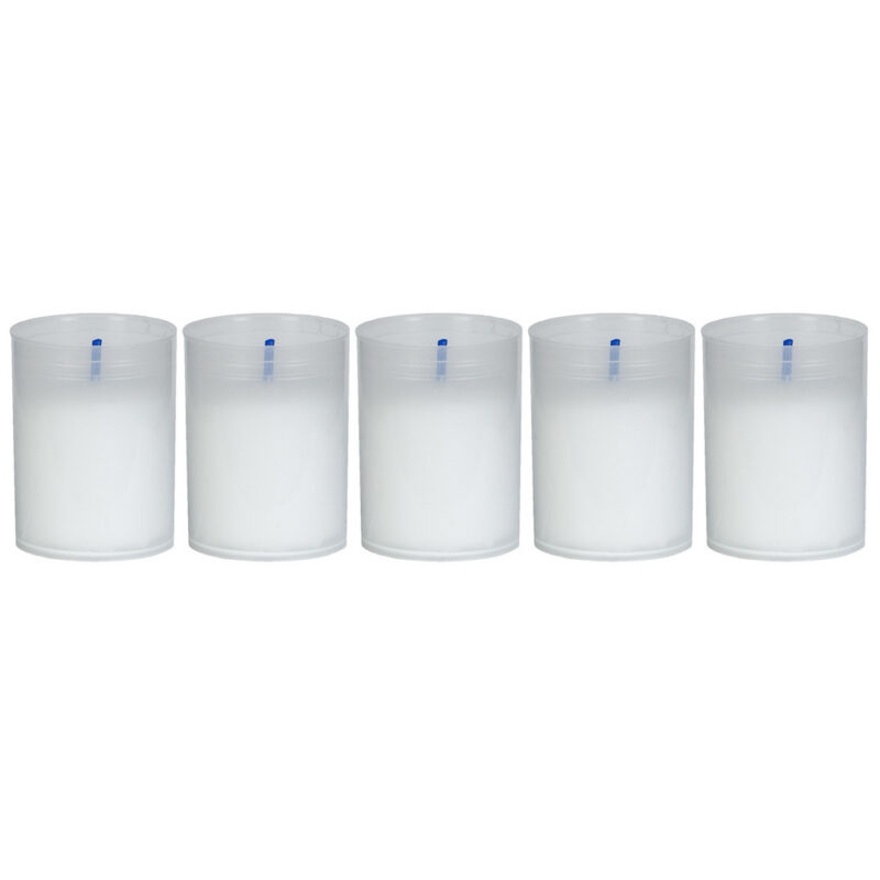PACK 5 VELAS BRANCO - CX 24 UNID
