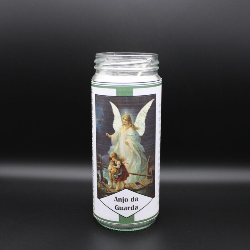 VELA FRASCO ANJO DA GUARDA