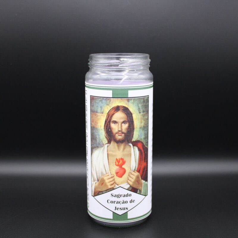 VELA FRASCO SAGRADO CORACAO DE JESUS