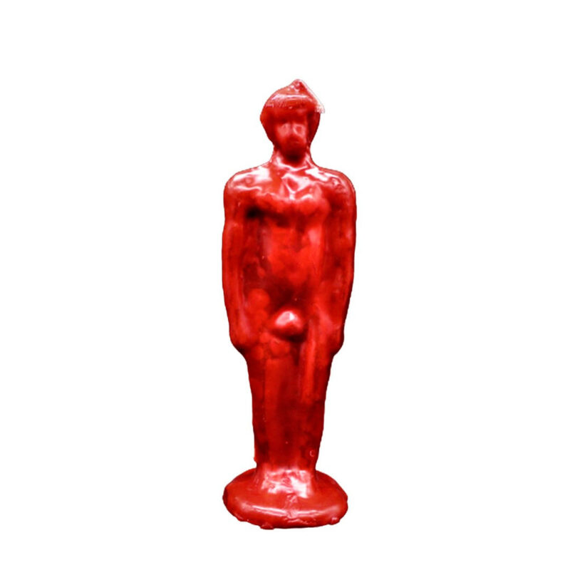 VELA HOMEM VERMELHO 22CM