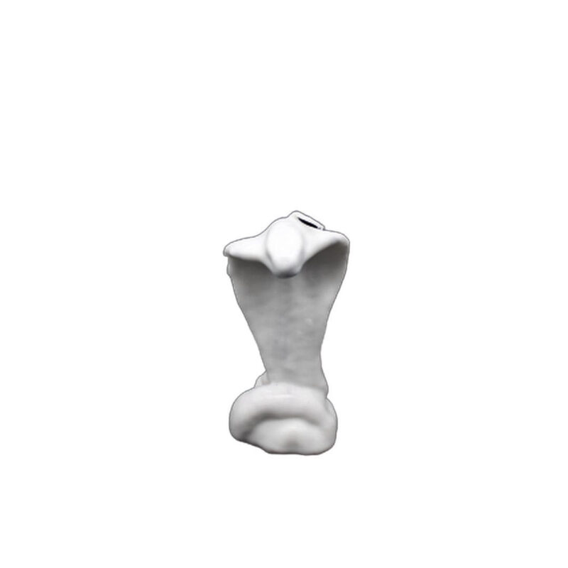 VELA VIBORA BRANCO 15CM