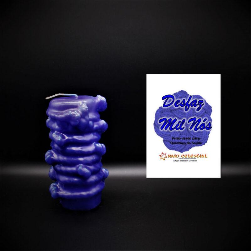 Vela Mil Nos Azul