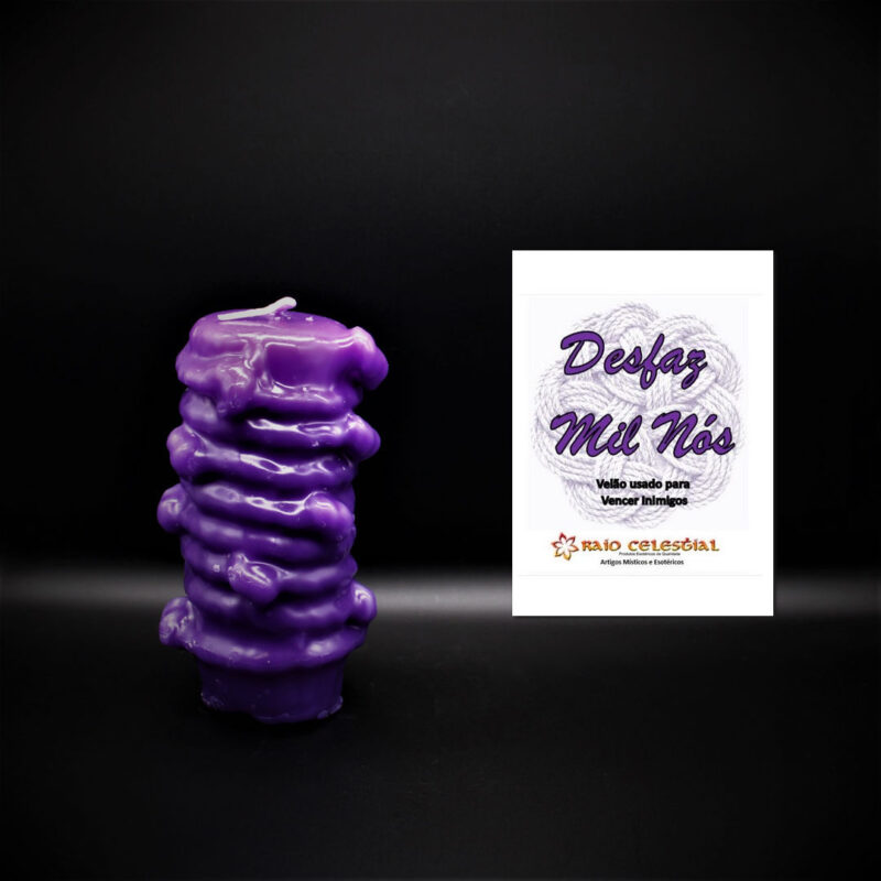 VELA MIL NOS ROXO