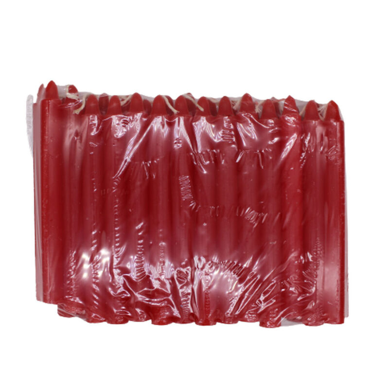 VELA VERMELHO 15X1,5CM – 30UND