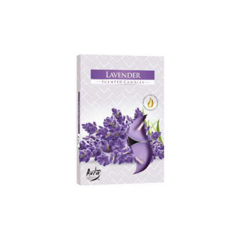Vela T Light Lavanda (cx 6 und)