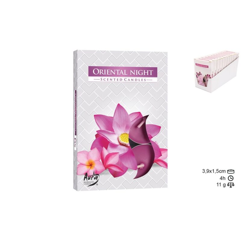Vela T Light Noite Oriental - cx 6 und