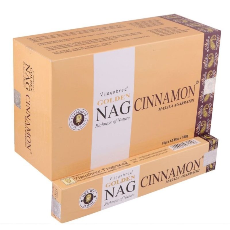 Inc. Golden Nag Canela (12 unid)
