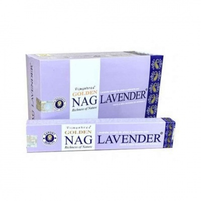 Inc. Golden Nag Lavanda 15gr (12unid)