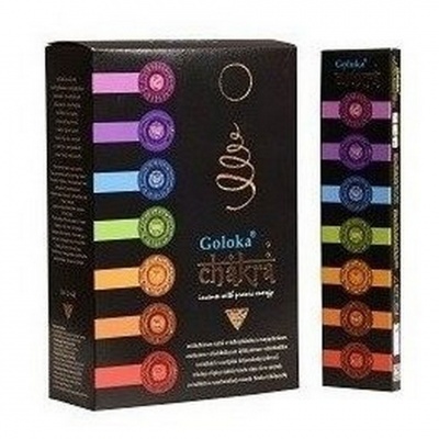 Incenso Goloka Chakra 16gr (12unid)
