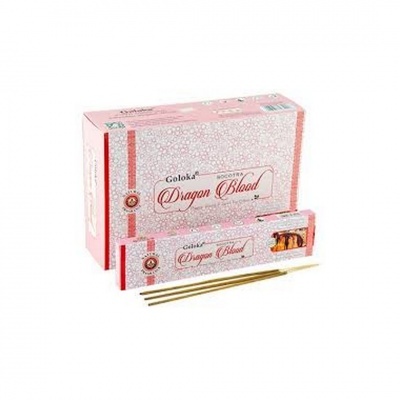 Incenso Goloka Sangue de Dragao 15gr (12unid)