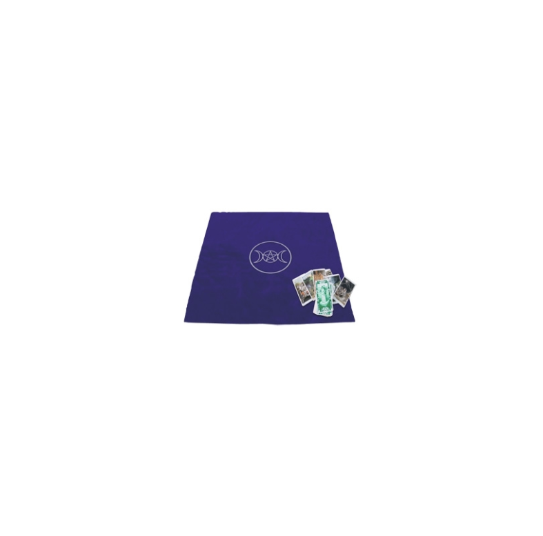 Toalha Tarot Circulo Pagao Veludo 80x80