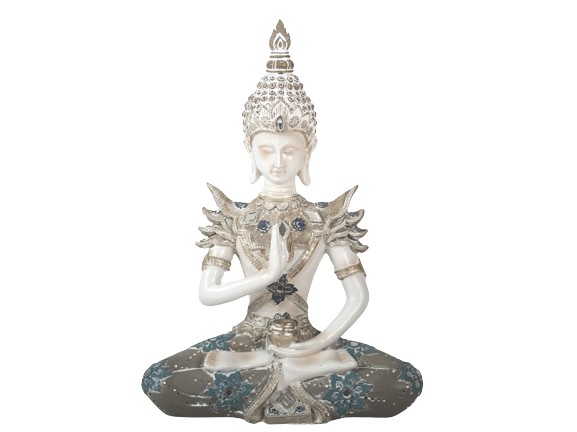 Buda Sentado C-Vaso Xian 29cm