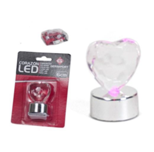 Coracao LED 6cm