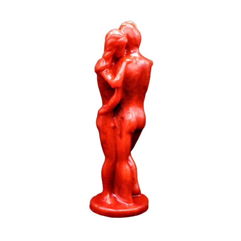 VELA CASAL VERMELHO 20CM
