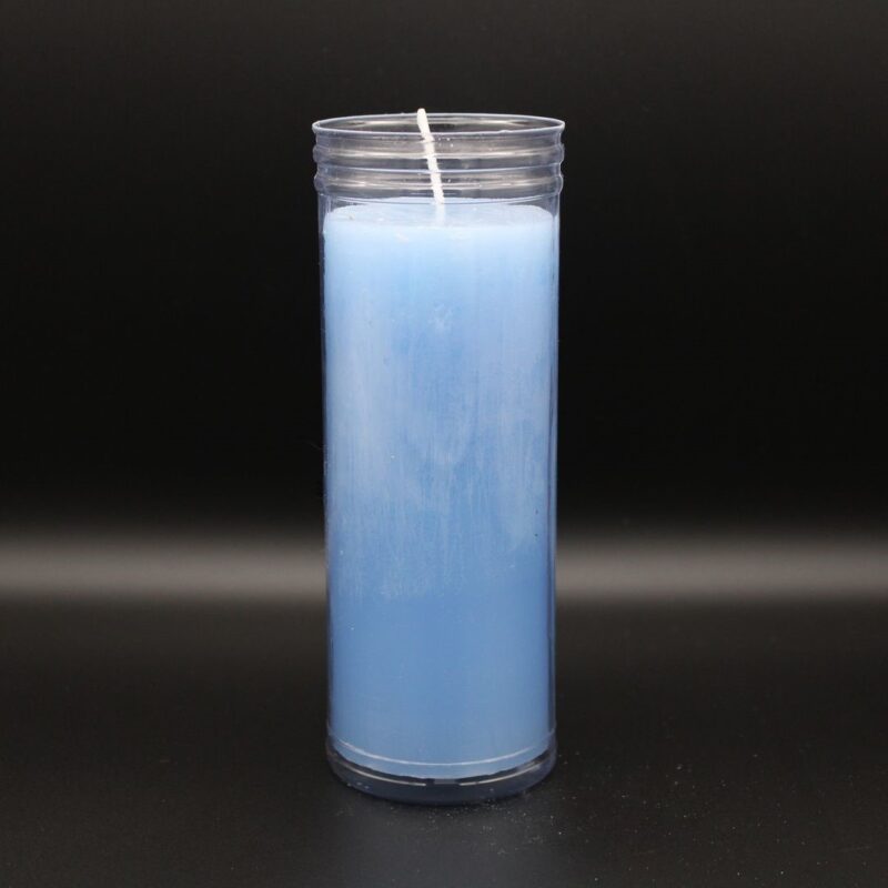 VELA COPO AZUL CELESTE