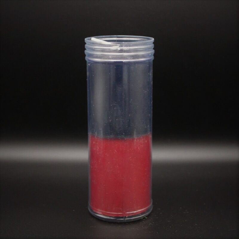 VELA COPO PRETO-VERMELHO