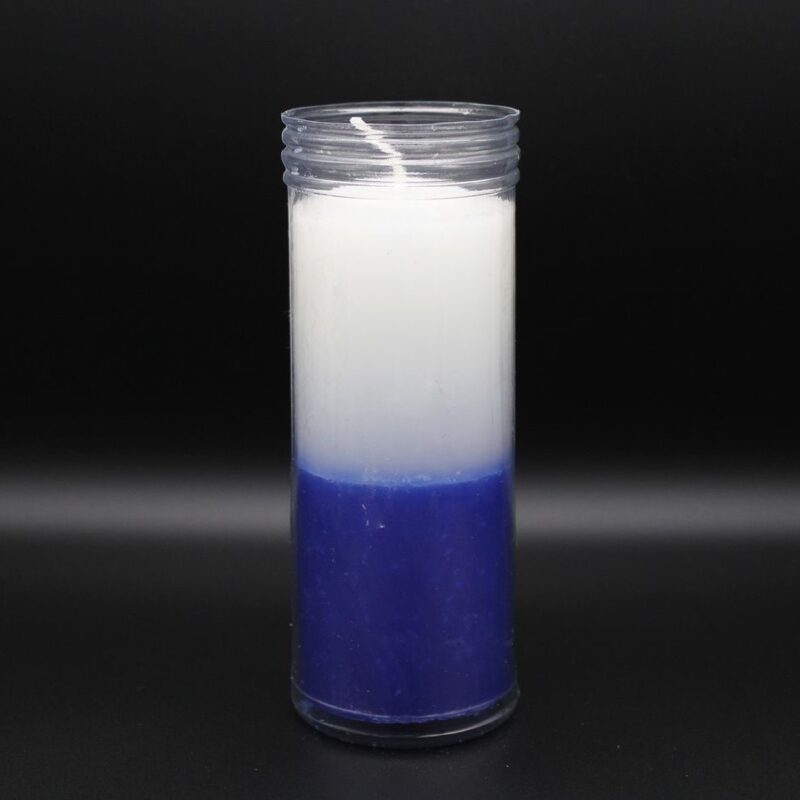 VELA COPO BRANCO-AZUL