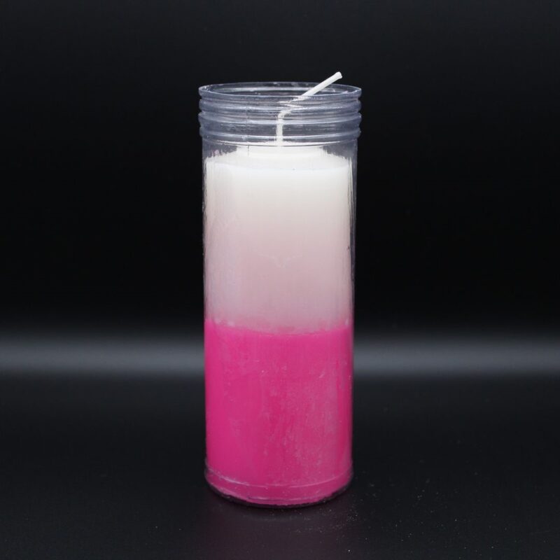 VELA COPO BRANCO-ROSA