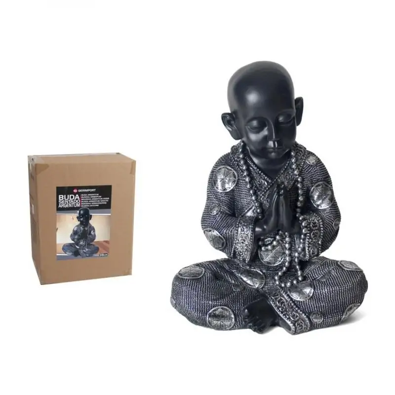 Buda Sentado Argentum 38cm
