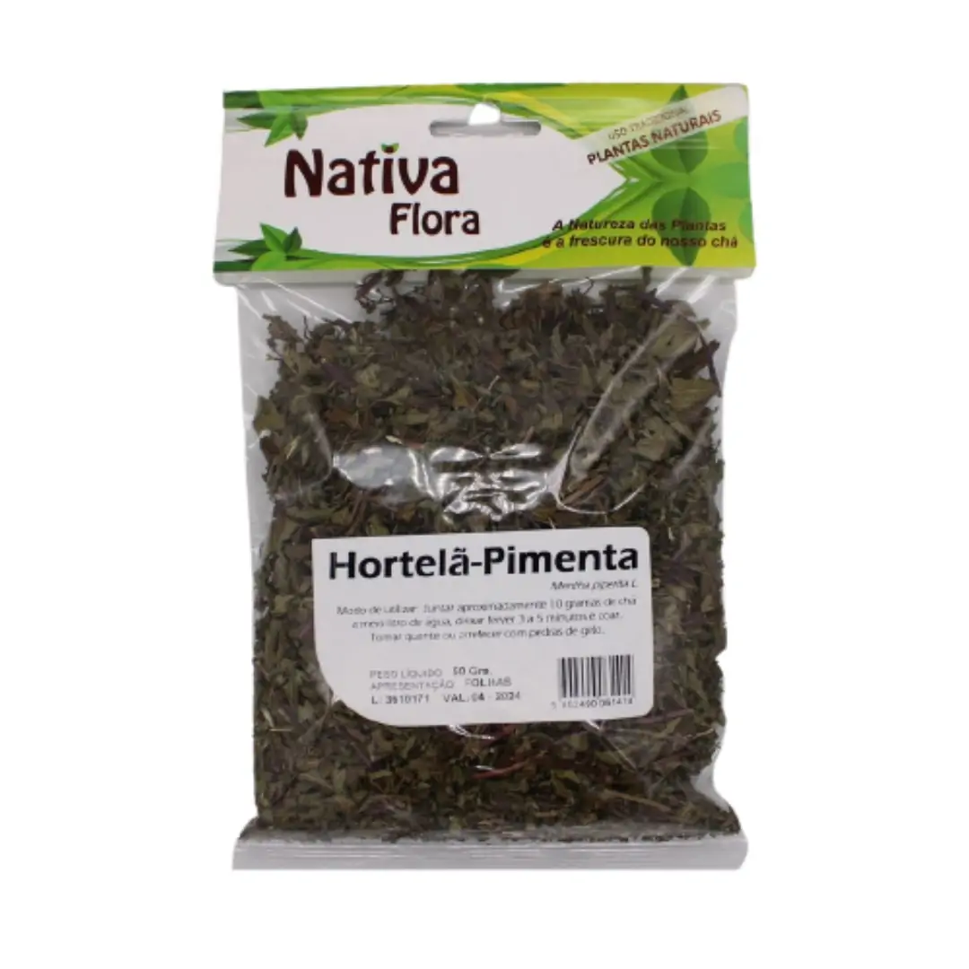 Hortela Pimenta folhas 50gr
