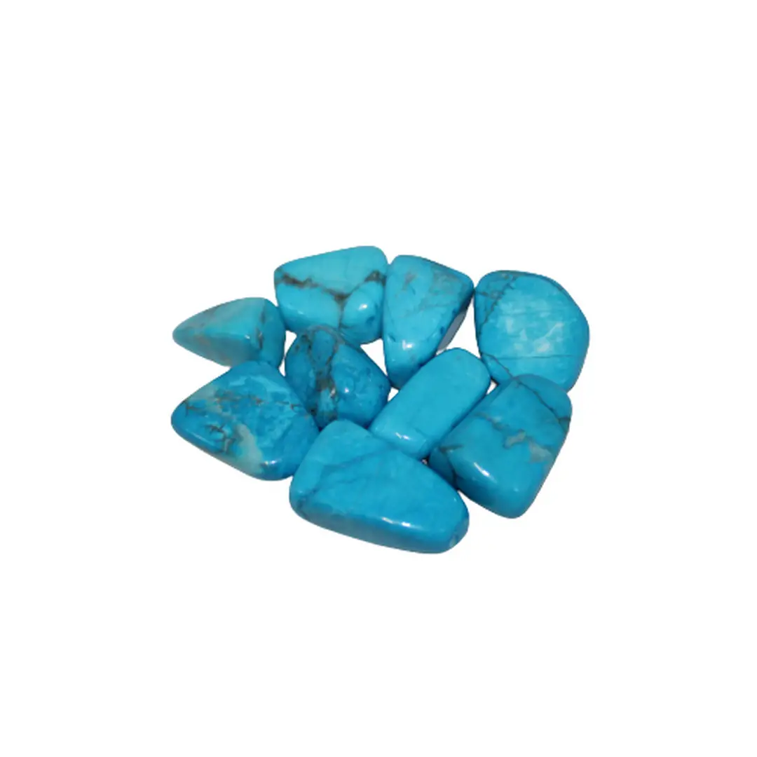Howlita Azul rolada 2,5x3cm (cx 6)