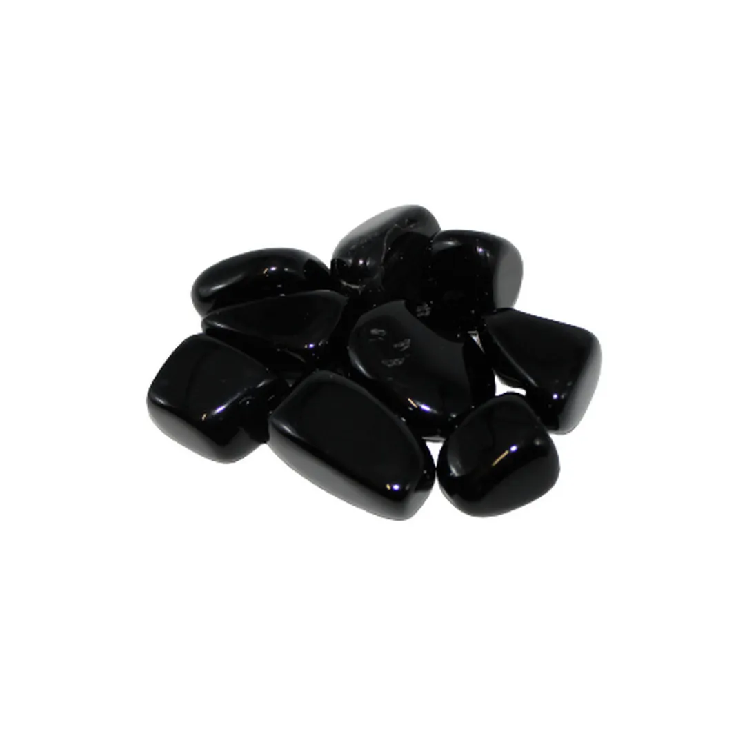 Obsidiana Preta rolada 2,5x3cm KG