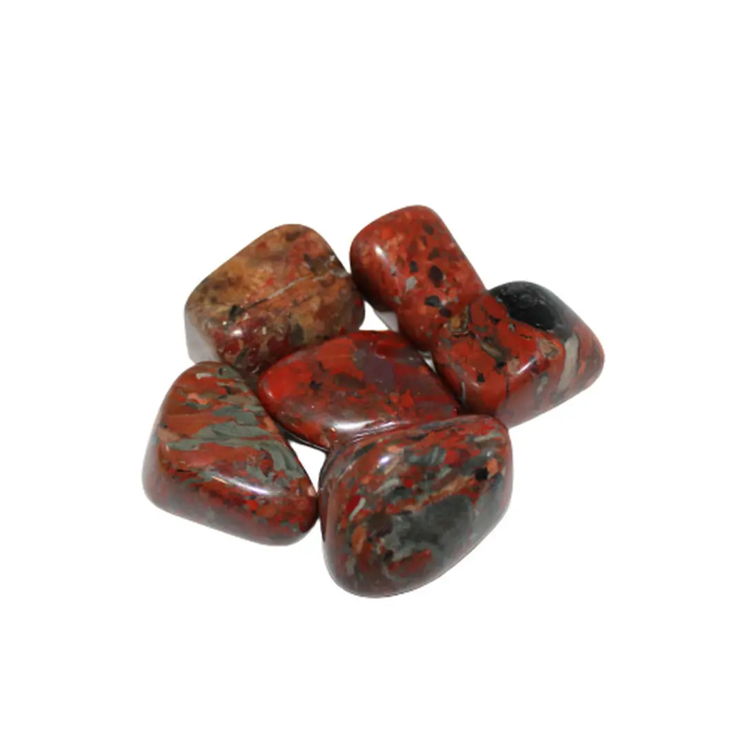Jaspe Sardo rolada 3,5x4cm (cx 6)