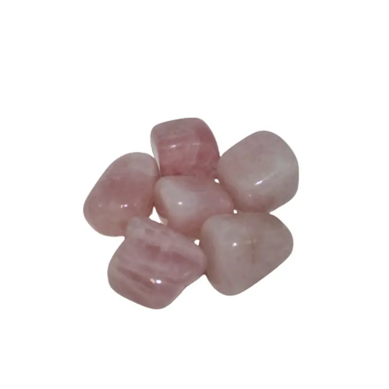 Quartzo Rosa rolada 3,5x4cm (cx 6)