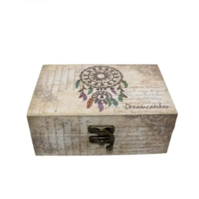 Caixa retangular Caca Sonhos 15x10x11cm