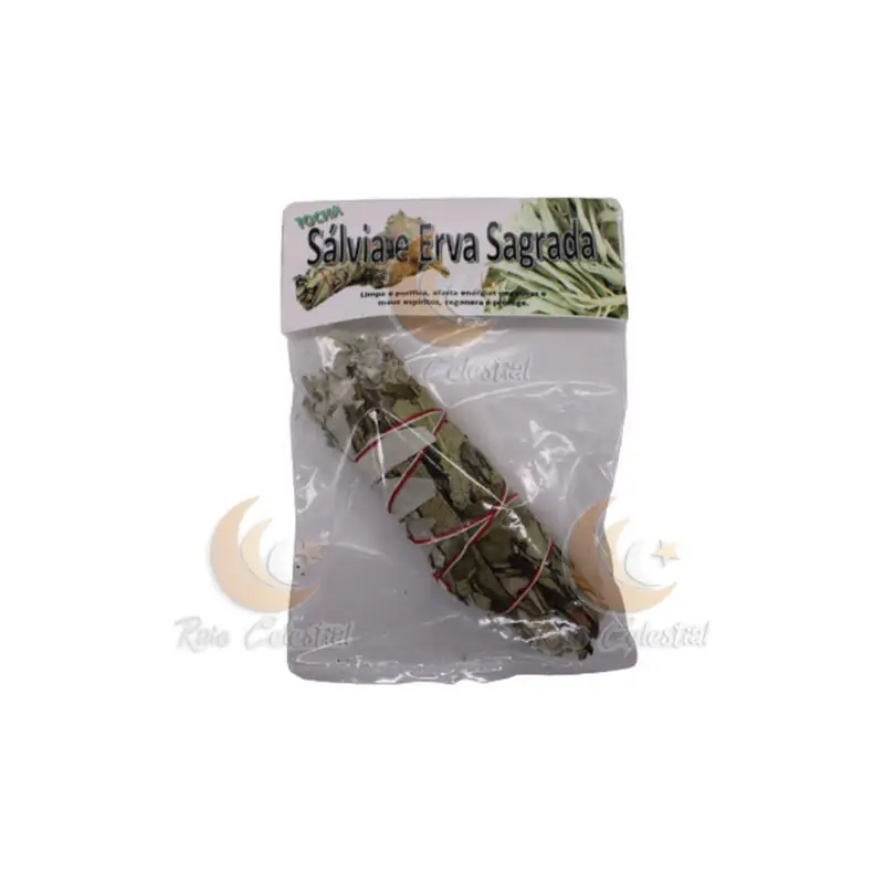 Tocha de Salvia e Erva Sagrada