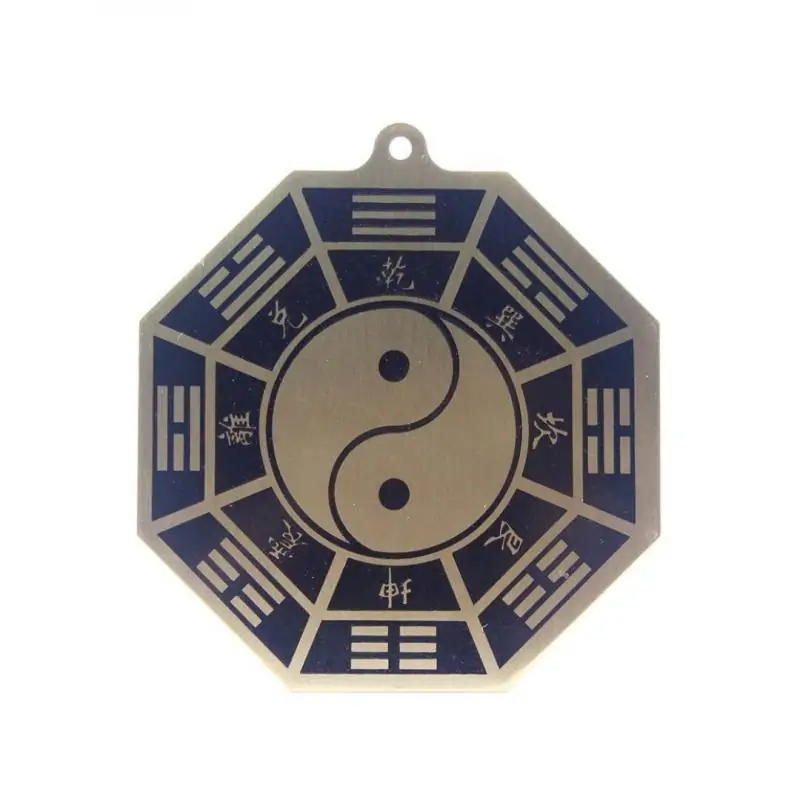 Bagua Madeira Preto 11 50cm