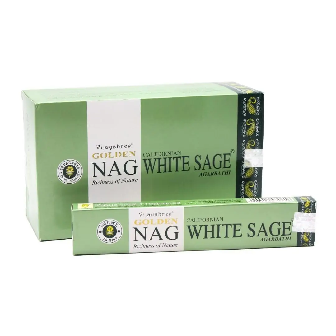 Incenso Golden Nag White Sage (12unid)
