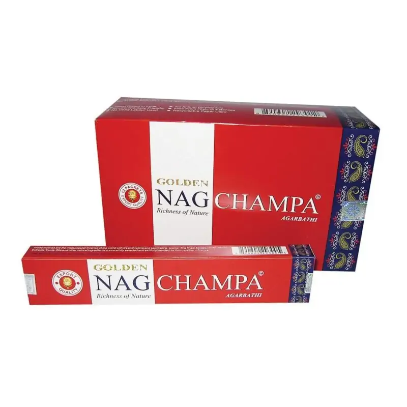 Incenso Golden Nag Champa 15gr (12unid)