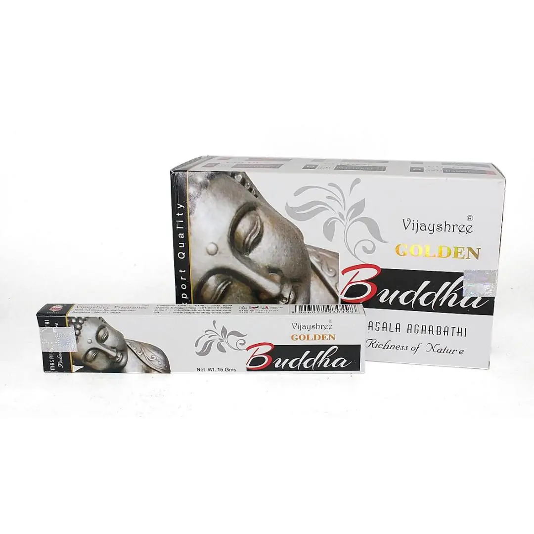 Incenso Golden Budha 15gr (12unid)