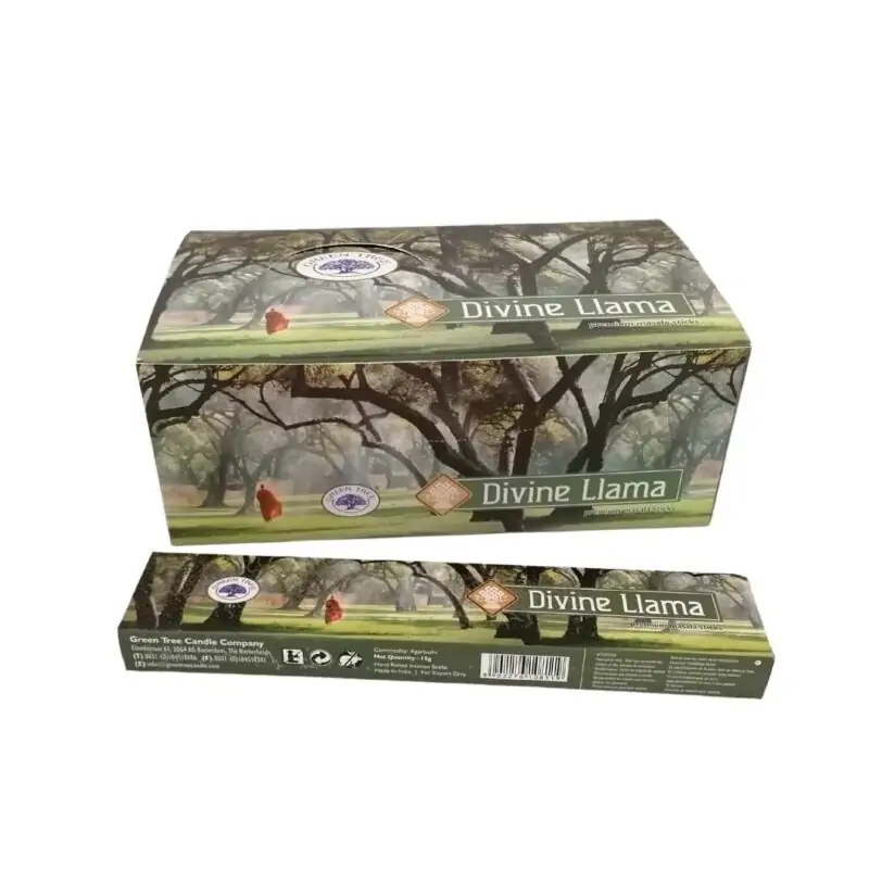 Incenso Green Tree Divine Llama 15gr (12unid)