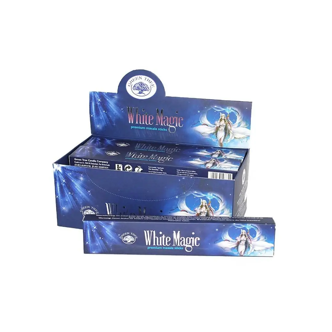 Incenso Green Tree Magia Branca 15gr (12unid)