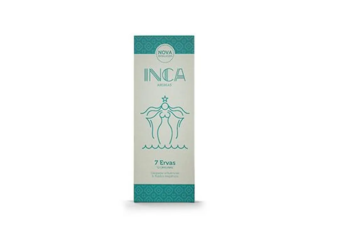 Incenso Inca 7 Ervas (cx 24)