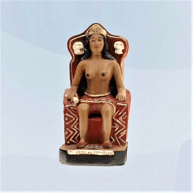 Pomba Gira Rainha do Cemiterio BAHIA 20cm