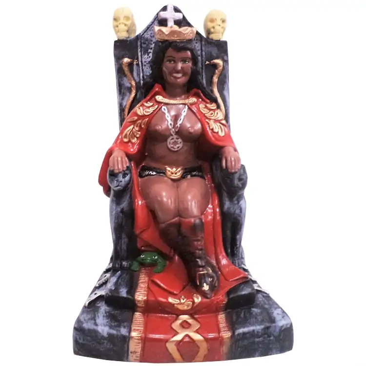 Pomba Gira Rainha no Trono 20 cm