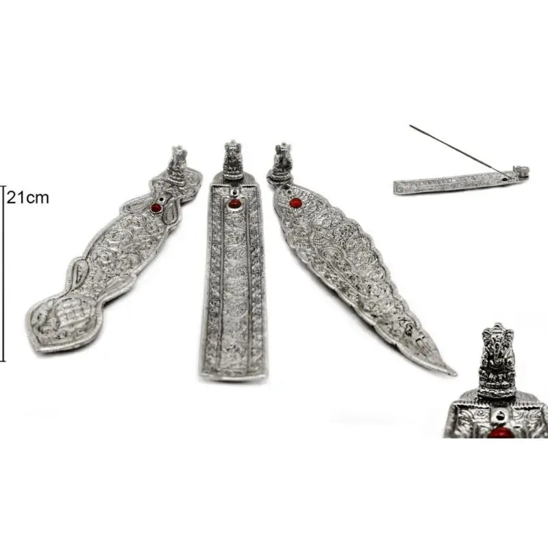 P.Inc. Ganesha Metal Prata 21cm